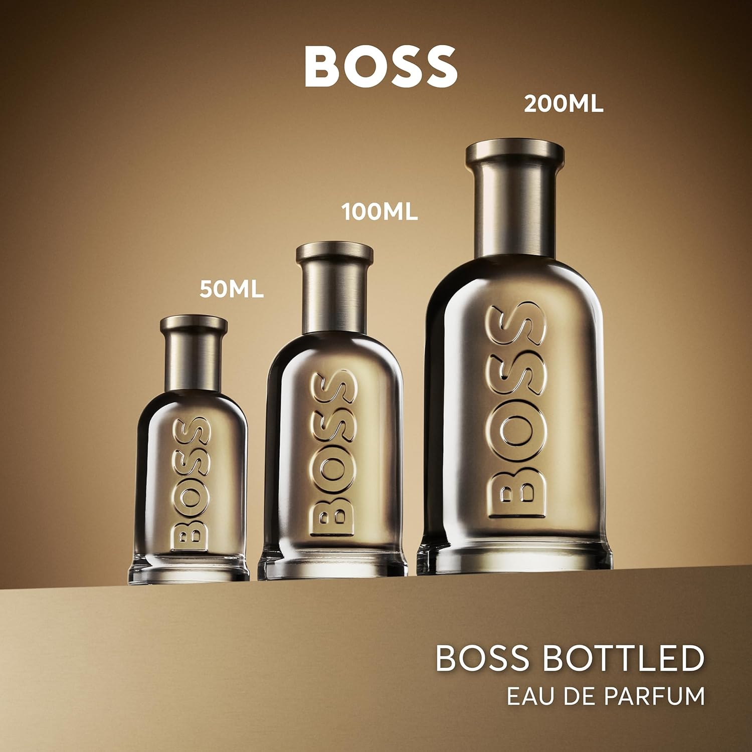 Hugo Boss Boss Bottled Eau de Parfum – Woody Men's Cologne – With Notes of Apple, Cardamom & Vetiver – Luxury Perfumes for Men – Long Lasting Fragrance-5