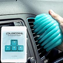 COLORCORAL Dust Cleaner Keyboard Cleaning Gel Universal Cleaning Gadget Slime for Car Cleaning and Computer Dusting (1Pack)