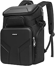 MOSISO Camera Backpack,DSLR/SLR/Mirrorless Photography Waterproof 17.3 inch Camera Bag with Front Hard Shell&Laptop Compartment&Tripod Holder&Rain Cover Compatible with Canon/Nikon/Sony, Space Gray