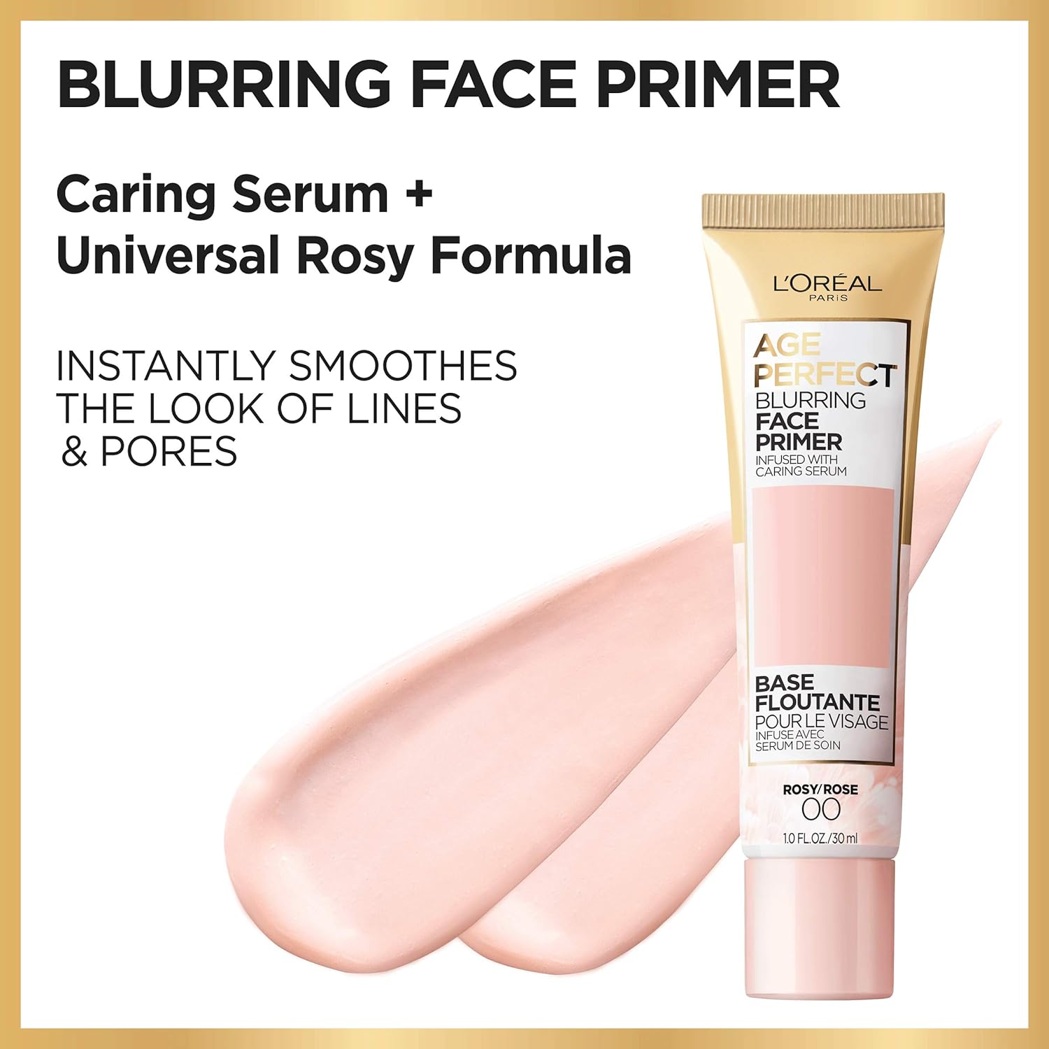 L'Oreal Paris Age Perfect Face Blurring Primer Infused with Caring Serum Smoothes Liners and Pores-2