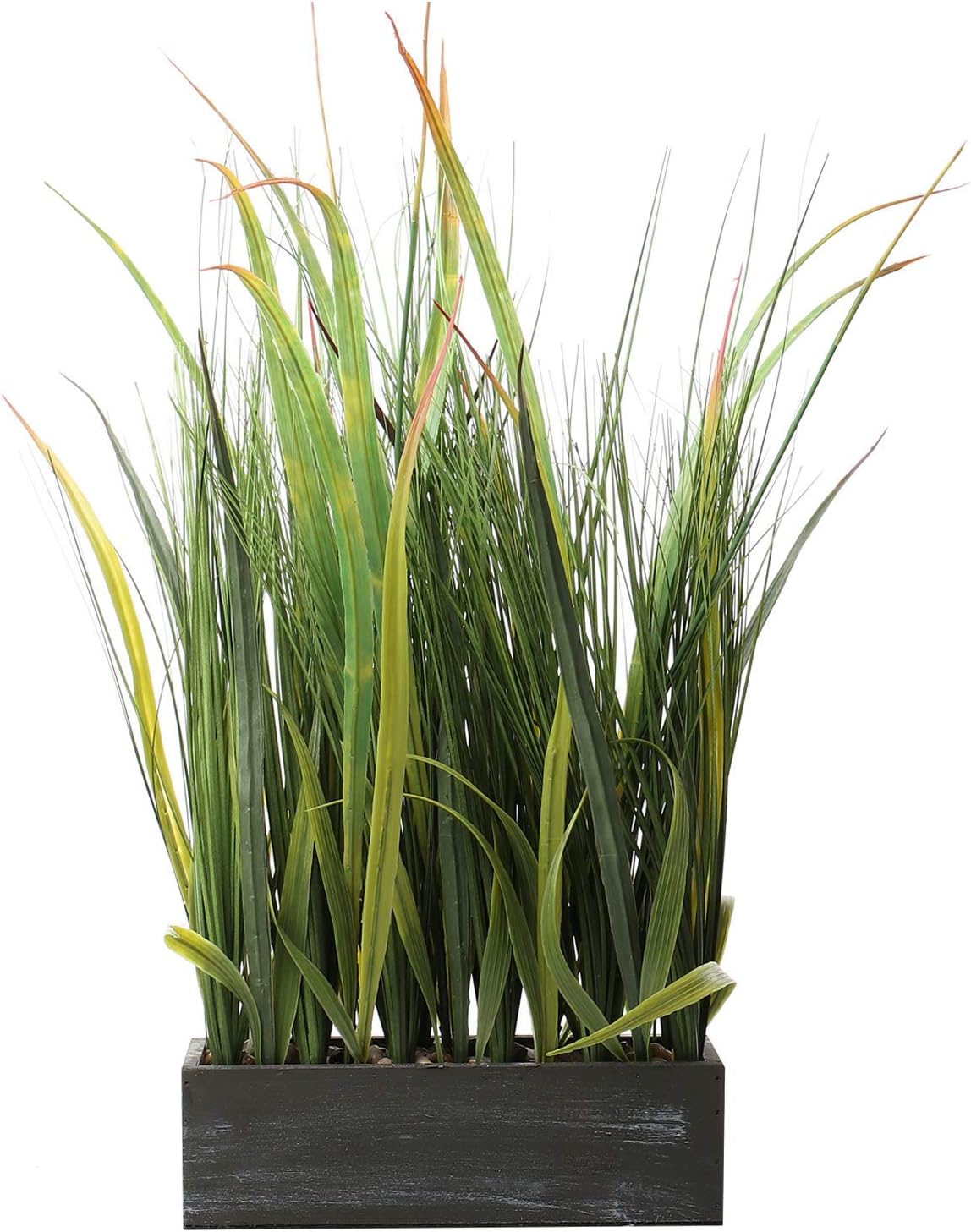 SAROSORA Artificial Plants 22" Tall for Garden Indoor Greenery Tabletop Decor Home Fake Grass | Fauk Plants (1, 22")-0