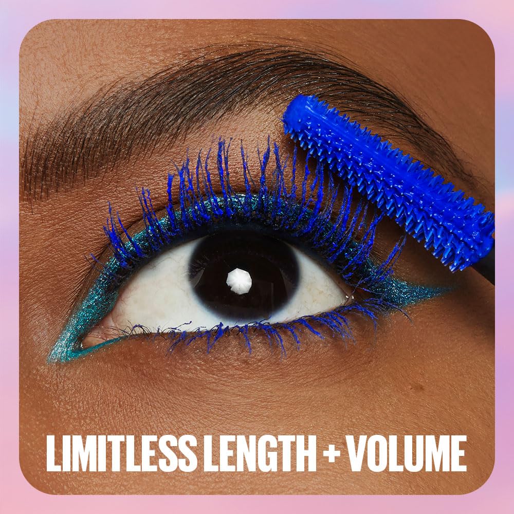 Maybelline Lash Sensational Sky High Waterproof Mascara Makeup, Volumizing, Lengthening, Defining, Curling, Multiplying, Buildable Formula, Very Black, 1 Count-4