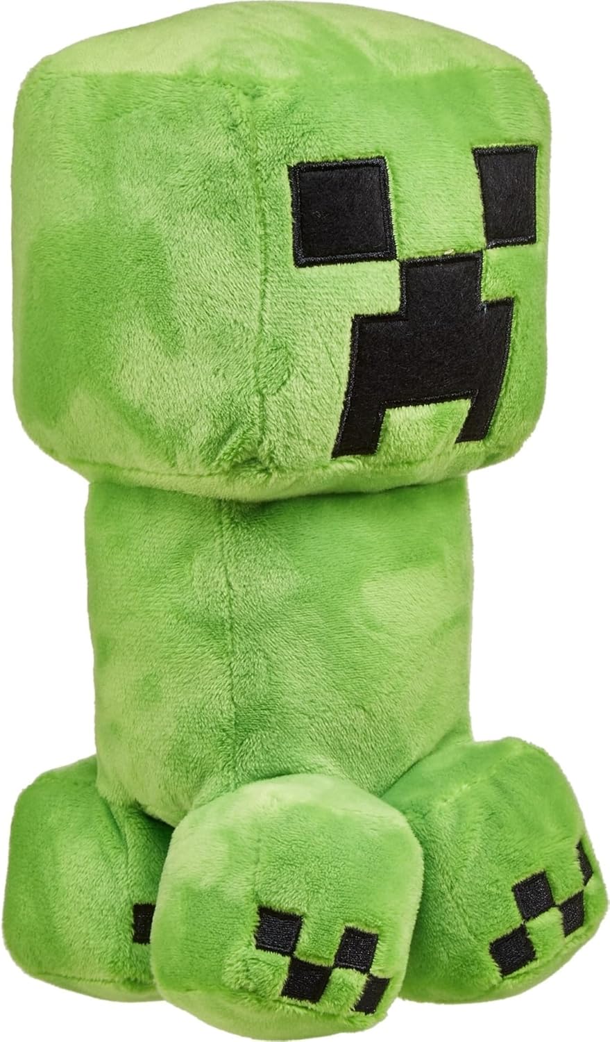 Mattel Minecraft Basic 8-inch Plush Creeper Stuffed Animal Figure, Soft Doll Inspired by Video Game Character-3