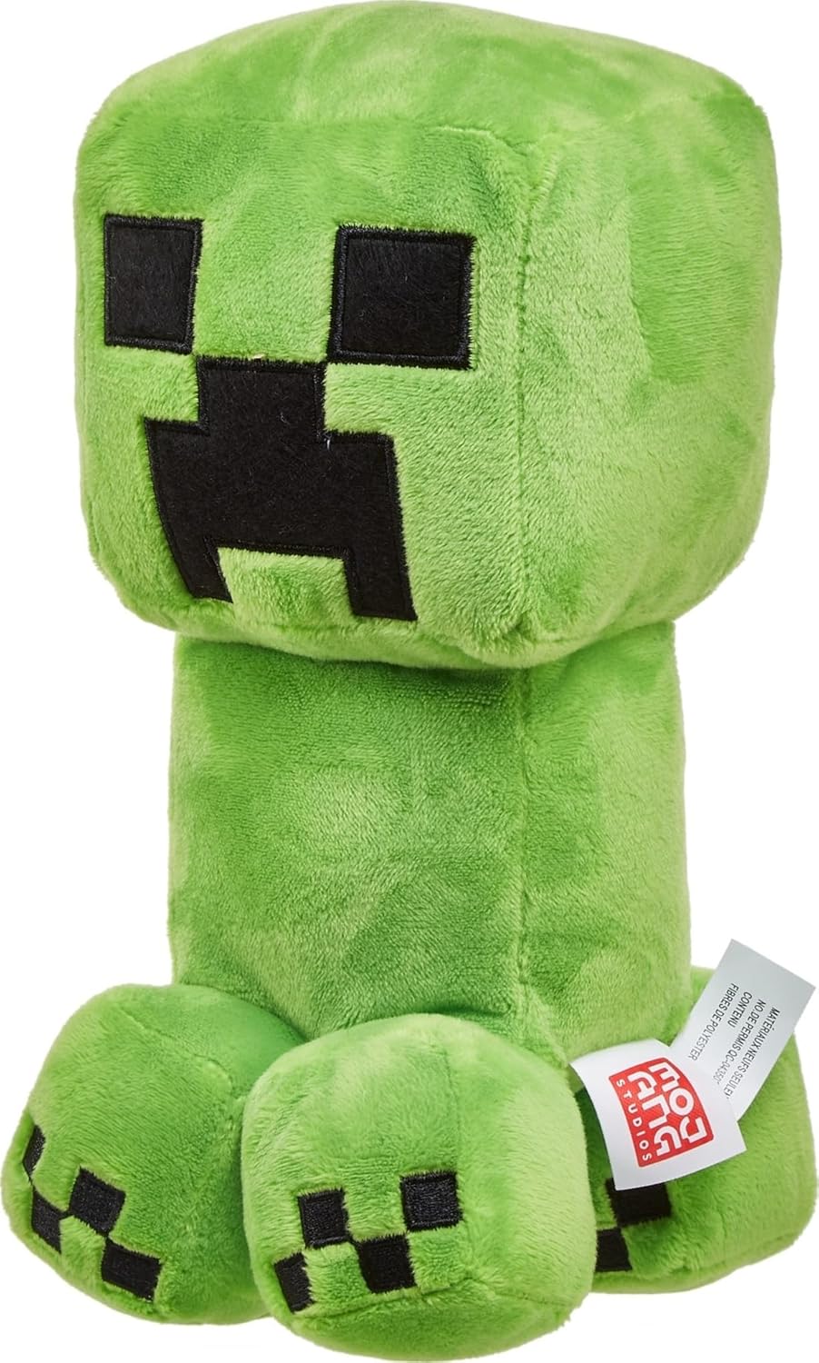 Mattel Minecraft Basic 8-inch Plush Creeper Stuffed Animal Figure, Soft Doll Inspired by Video Game Character-4