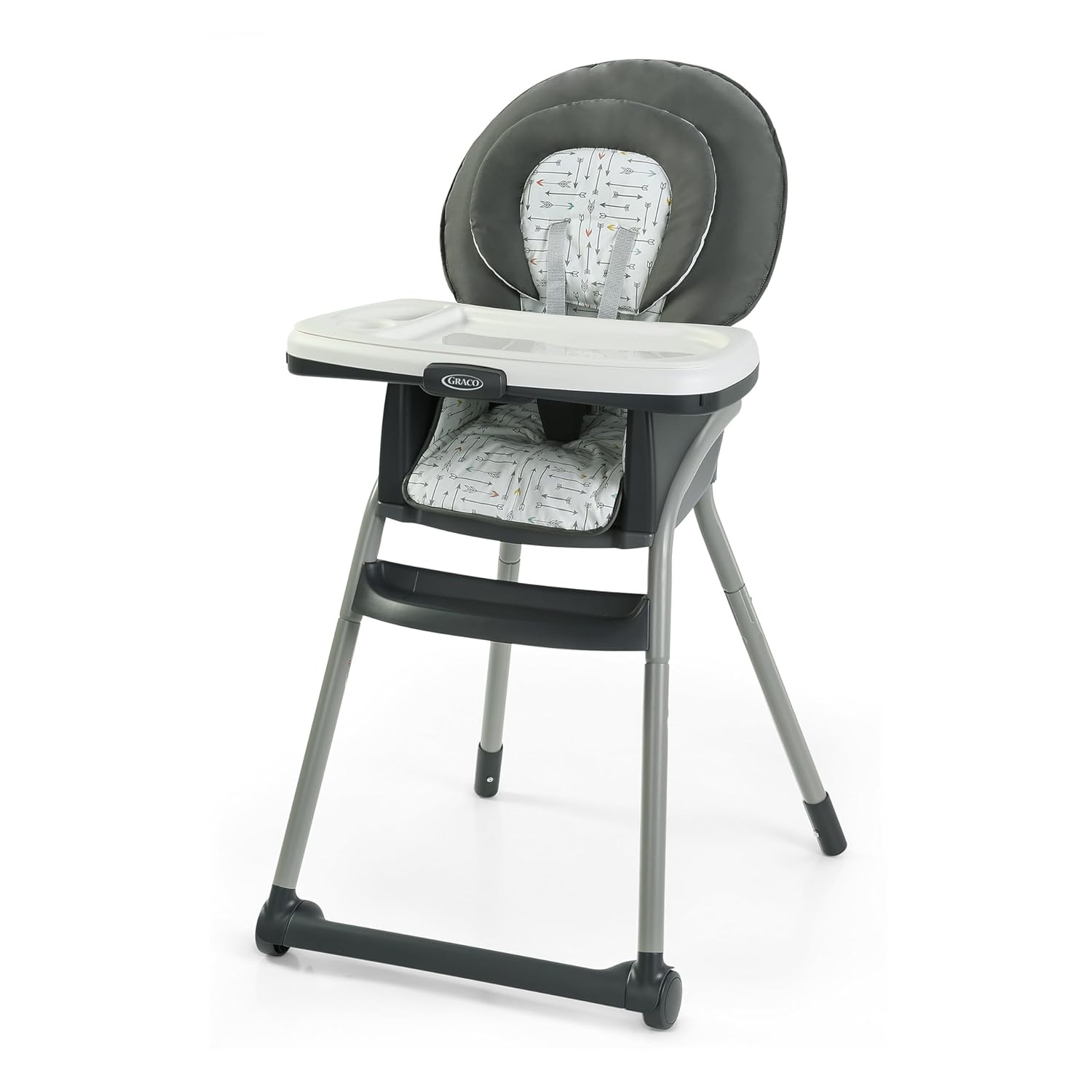 Graco® Table2Table LX 6-in-1 Highchair, Arrows with Infant Head Support & One-Hand Removable Tray-0