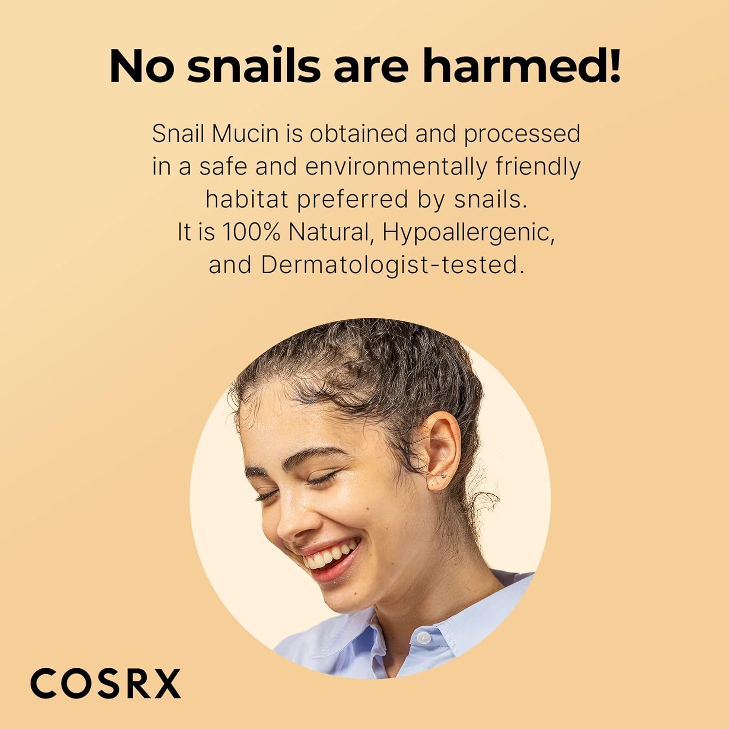 COSRX Snail Mucin Sheet Mask 10 EA with Snail Mucin Serum, Self Care, Face Masks for Dry, Sensitive Skin, Not Tested on Animals, No Parabens, No Sulfates, Korean Skin Care-3