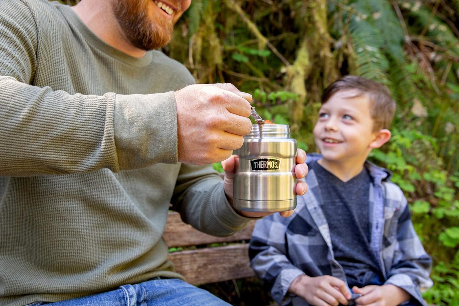 THERMOS Stainless King Vacuum-Insulated Food Jar with Spoon, 16 Ounce, Midnight Blue-7