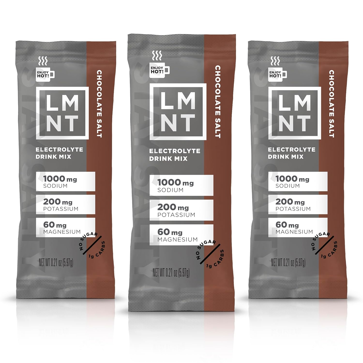 LMNT Zero Sugar Hot Chocolate or Coffee Mixer - Chocolate Salt | Drink Mix | 30 Count-0