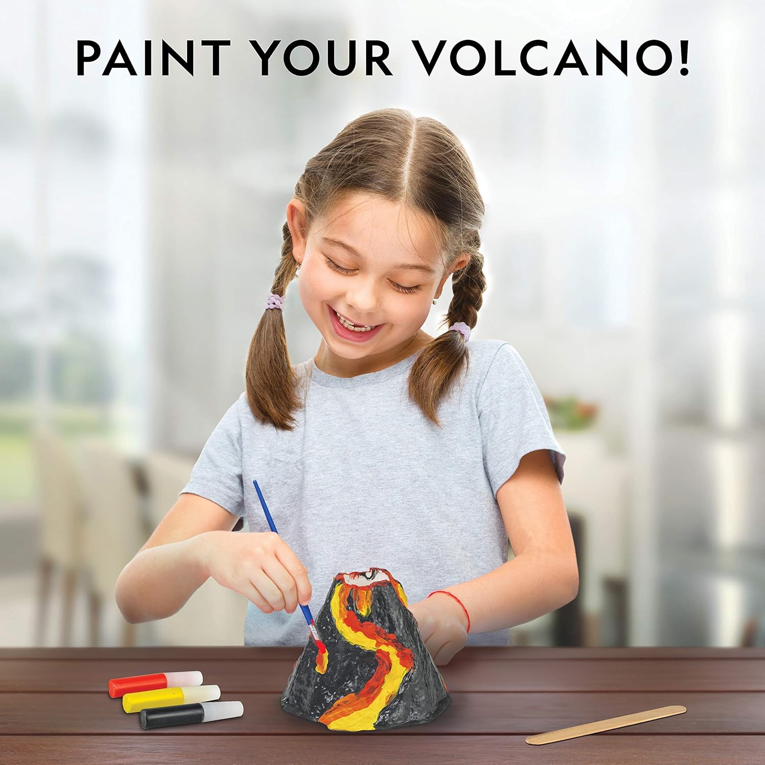 NATIONAL GEOGRAPHIC Ultimate Volcano Kit – Erupting Volcano Science Kit for Kids, 3X More Eruptions, Pop Crystals Create Exciting Sounds, STEM Science & Educational Toys (Amazon Exclusive)-3