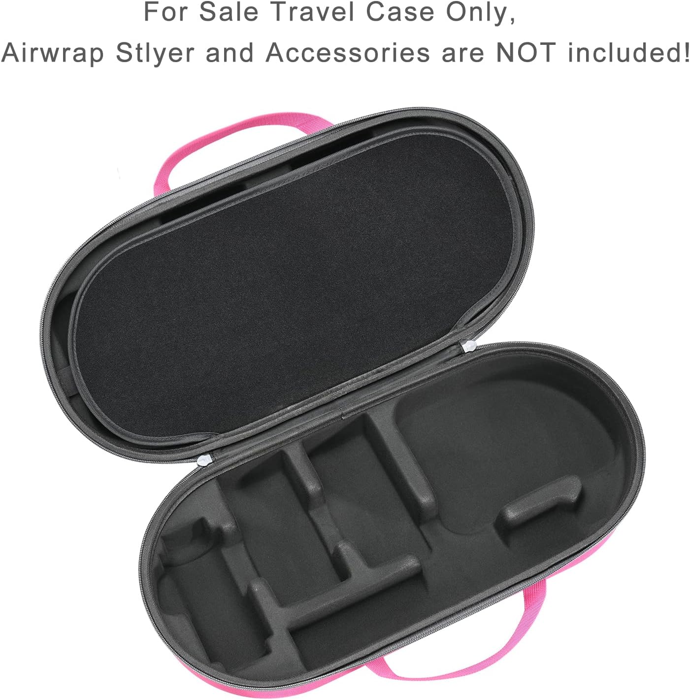 RLSOCO Hard Case for Dyson Airwrap Complete Long/Complete Styler HS08 HS05 HS01 - Fits 4pcs Long Barrels or Short Barrels (Case Only,Hair Styler is not Included)-1