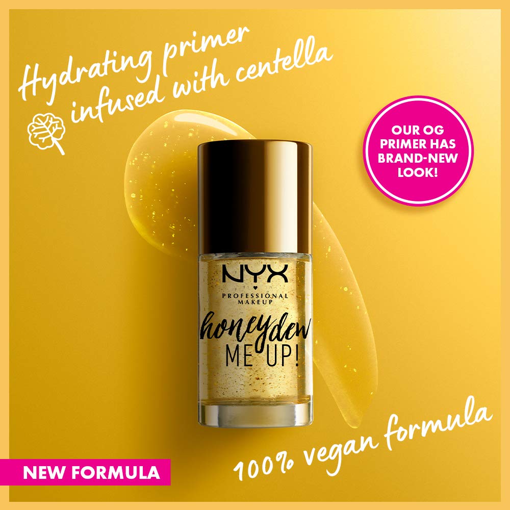 NYX PROFESSIONAL MAKEUP Honeydew Me Up Face Primer, NEW Vegan Formula-1