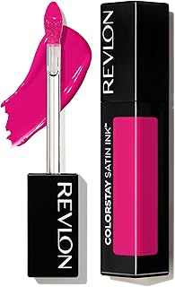 Revlon Liquid Lipstick, Lip Makeup, ColorStay Satin Ink, Longwear Rich Lip Colors, Formulated with Black Currant Seed Oil, 012 Seal the Deal, 0.17 fl. oz.