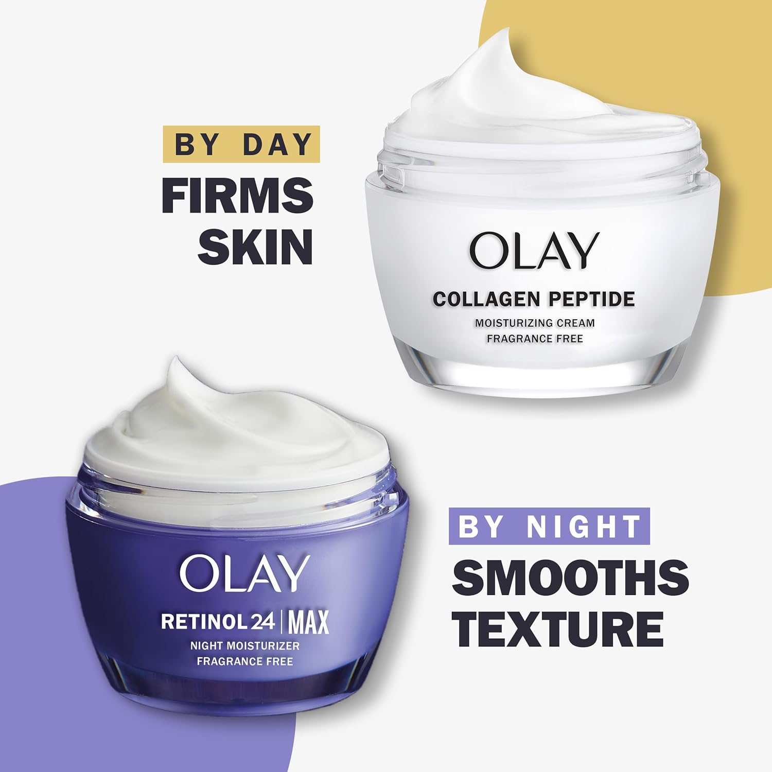 Olay Collagen Peptide Face Moisturizer, Firm - Plump - Hydrate, Fragrance Free Cream with Vitamin B3+, 1.7 oz-5