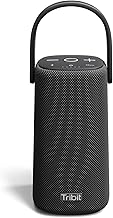 Tribit Upgraded StormBox Pro Portable Bluetooth Speaker with High Fidelity 360 Sound, Bluetooth 5.3, 3 Drivers with 2 Passive Radiators, Built-in XBass, 24H Playtime, IP67 Waterproof for Outdoors