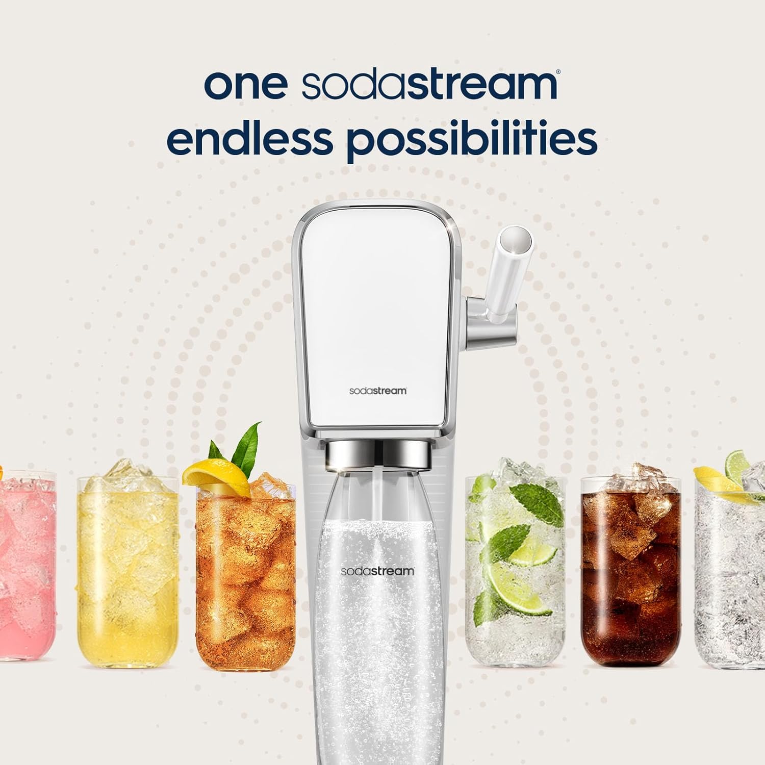 sodastream Bubly Drops 6 Flavor, Original Variety Pack, 8 Fl Oz-1