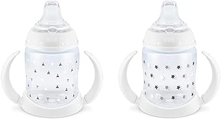 NUK Learner Cup, 6+ Months, Timeless Collection, Amazon Exclusive, 5 Oz, Pack of 2 – BPA Free, Spill Proof Sippy Cup