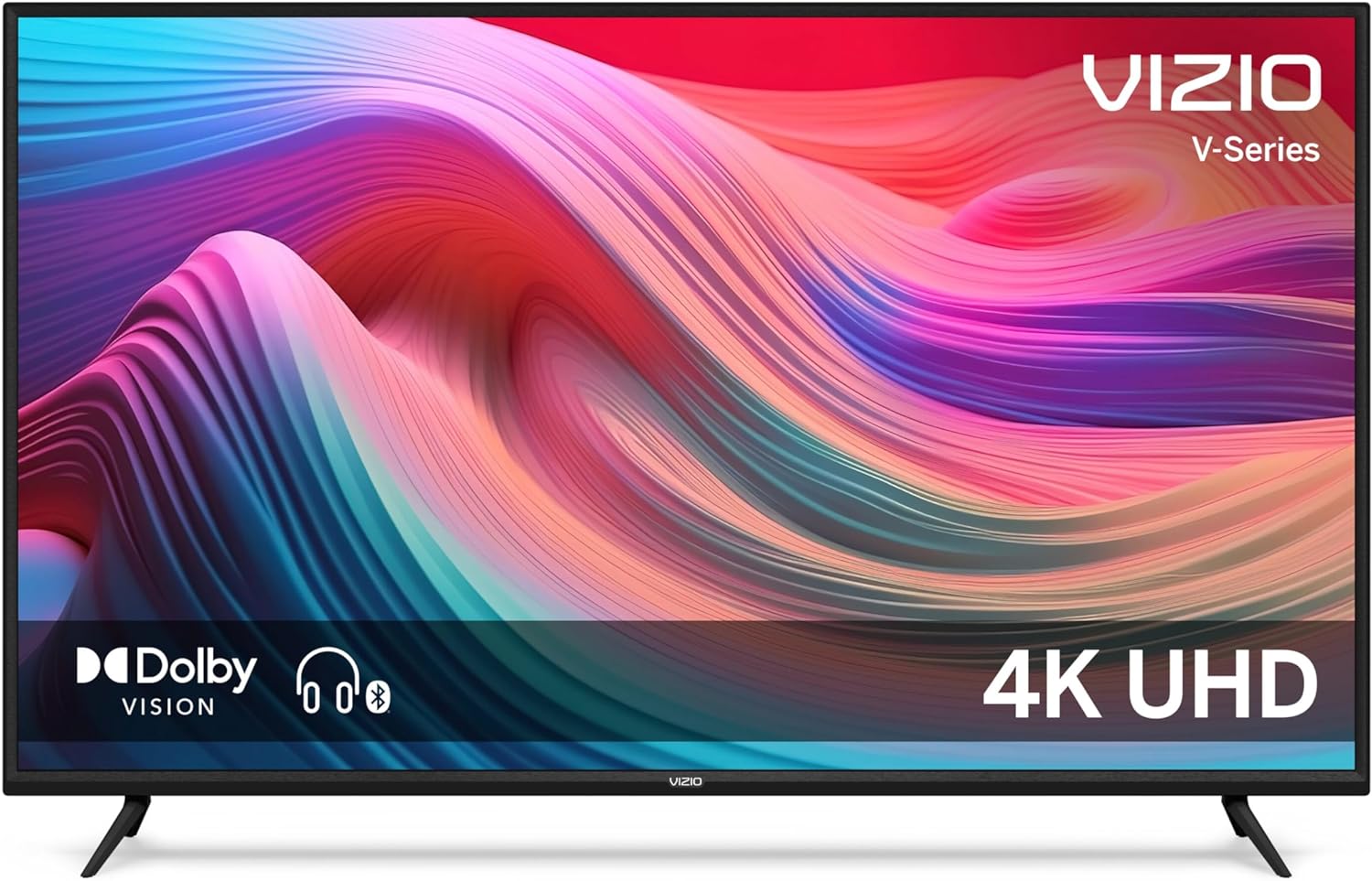 VIZIO 65-Inch V-Series 4K UHD LED Smart TV with Voice Remote, Dolby Vision, HDR10+, Alexa Compatibility, V655-J09, 2022 Model-1