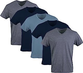 Gildan Men's V-Neck T-Shirts, Multipack, Style G1103