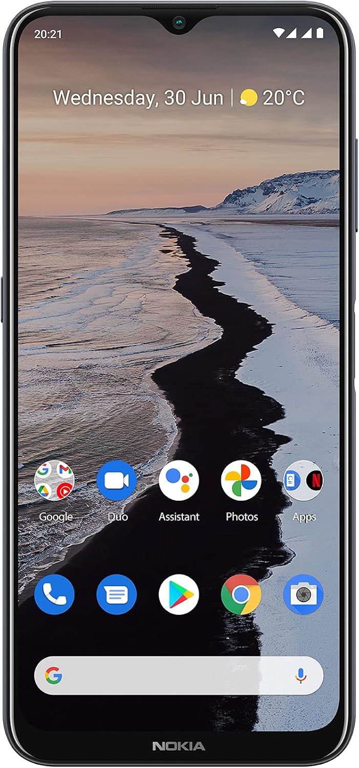 Nokia G10 | Android 11 | Unlocked Smartphone | 3-Day Battery | Dual SIM | US Version | 3/32GB | 6.52-Inch Screen | 13MP Triple Camera | Polar Night-0