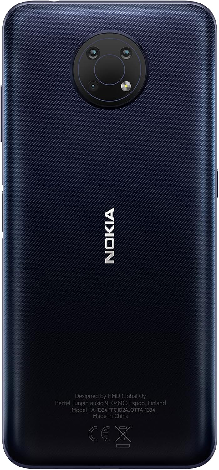 Nokia G10 | Android 11 | Unlocked Smartphone | 3-Day Battery | Dual SIM | US Version | 3/32GB | 6.52-Inch Screen | 13MP Triple Camera | Polar Night-1