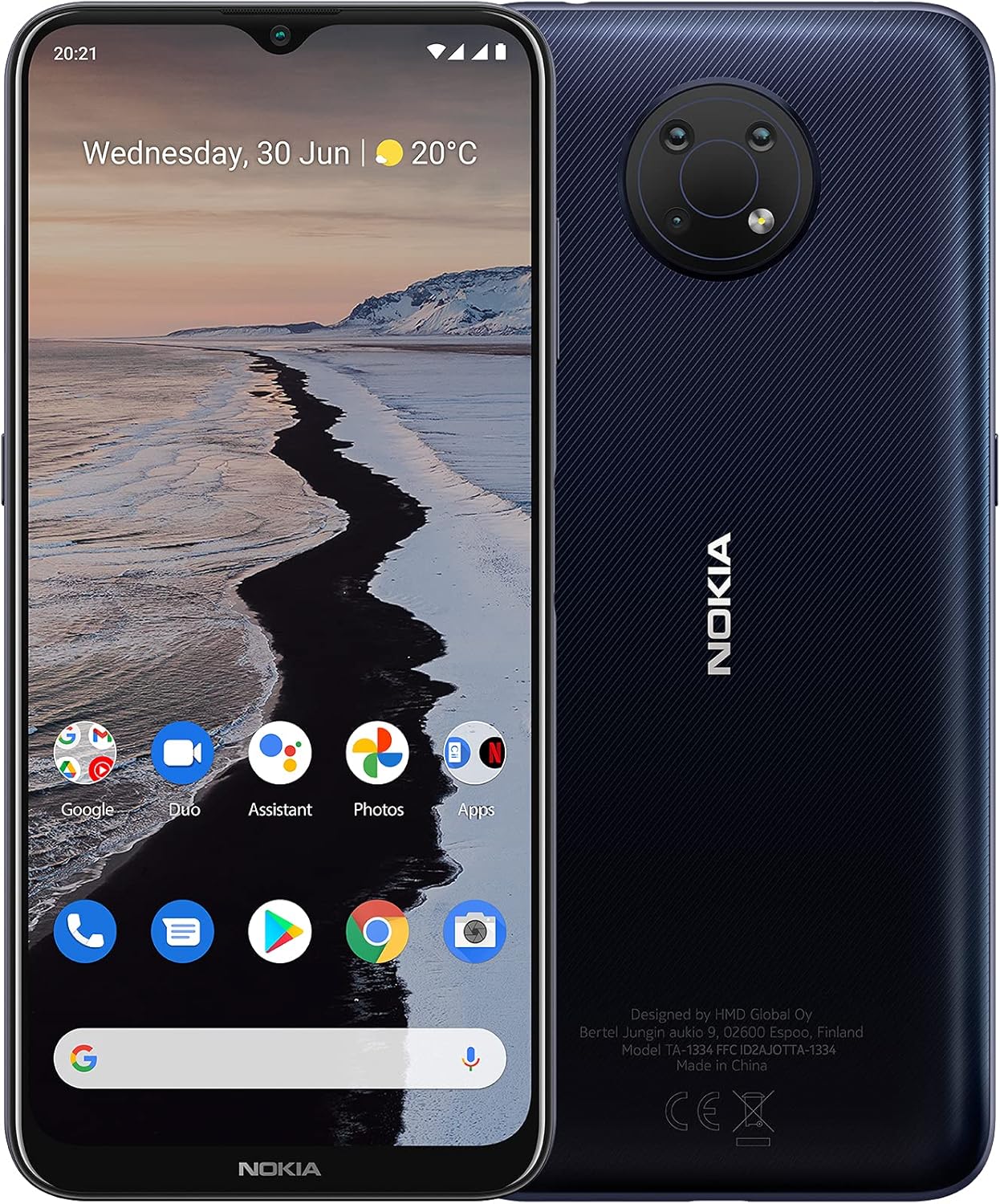 Nokia G10 | Android 11 | Unlocked Smartphone | 3-Day Battery | Dual SIM | US Version | 3/32GB | 6.52-Inch Screen | 13MP Triple Camera | Polar Night-6