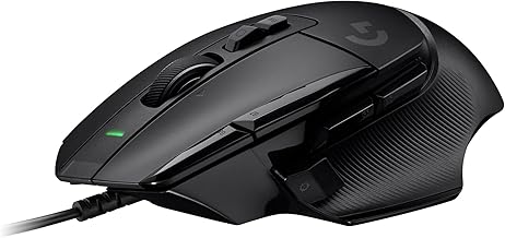 Logitech G502 X Wired Gaming Mouse - LIGHTFORCE hybrid optical-mechanical primary switches, HERO 25K gaming sensor, compatible with PC - macOS/Windows - Black