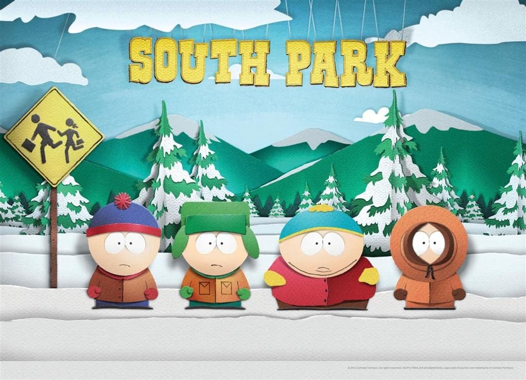 South Park Paper Bus Stop 1000 Piece Jigsaw Puzzle | Collectible Puzzle Featuring Stan, Kyle, Cartman, and Kenny | Officially Licensed Comedy Central and South Park Merchandise-3