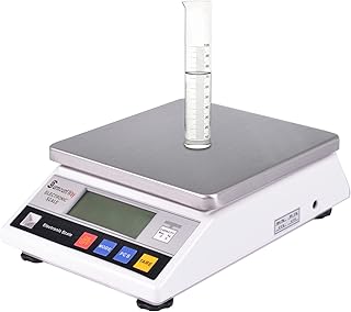 SurmountWay High Precision Scale 6kg x 0.1g Accurate Digtal Laboratory Lab Industrial Scientific Electronic Scale Commerical Counting Kitchen Scales Jewelry Gold Analytical Weighing(6000g,0.1g)