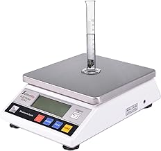 SurmountWay High Precision Scale 10kg x 0.1g Accurate Digtal Laboratory Lab Industrial Scientific Electronic Scale Commerical Counting Kitchen Scales Jewelry Gold Analytical Weighing(10000g,0.1g)