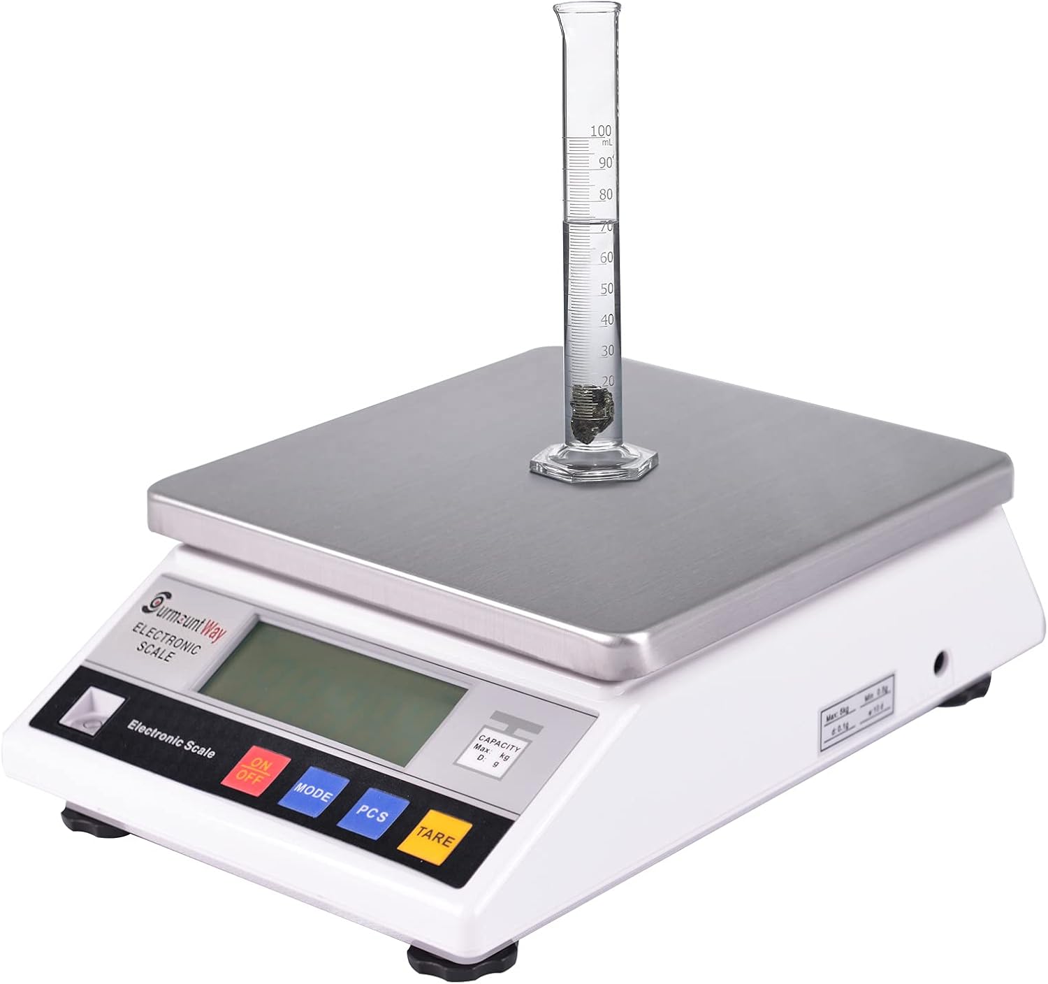 SurmountWay High Precision Scale 10kg x 0.1g Accurate Digtal Laboratory Lab Industrial Scientific Electronic Scale Commerical Counting Kitchen Scales Jewelry Gold Analytical Weighing(10000g,0.1g)-0