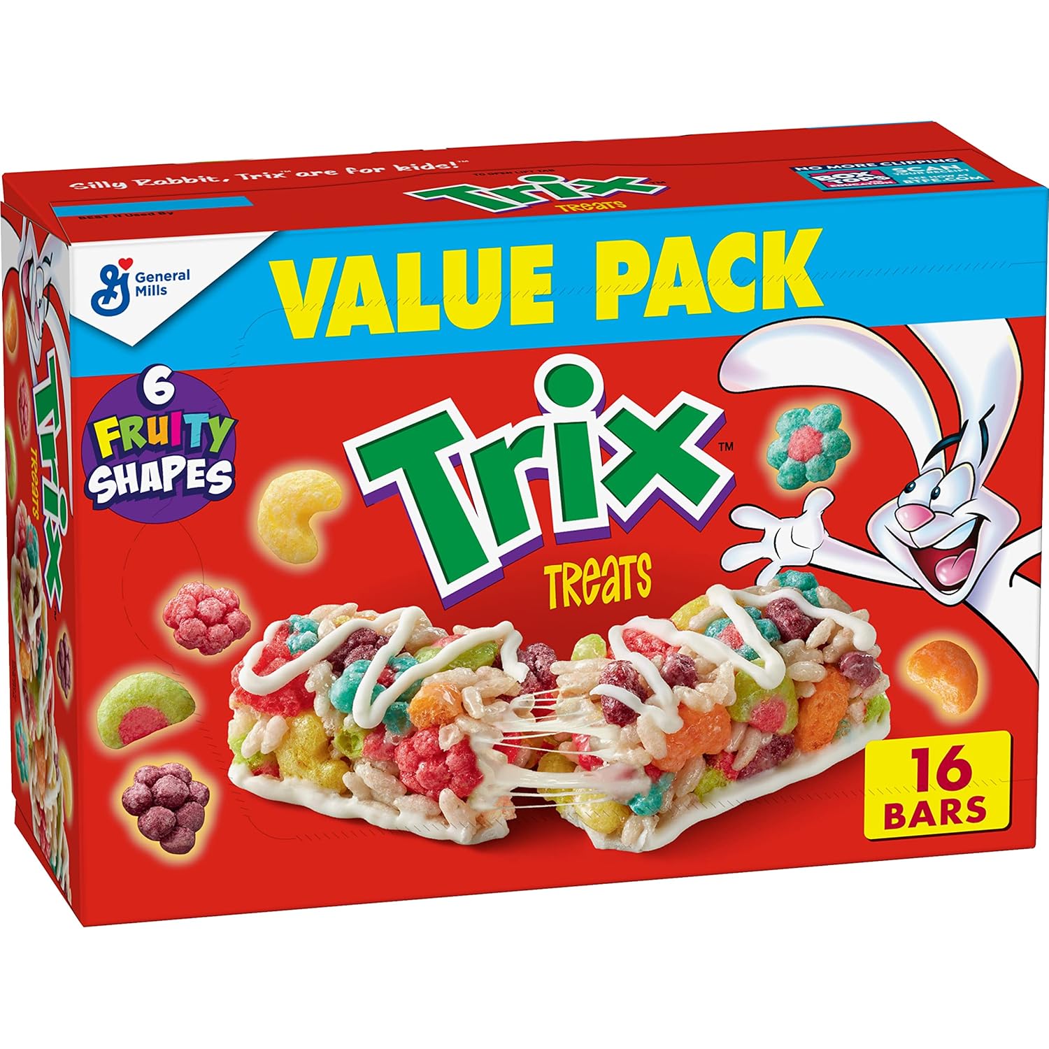 Trix Breakfast Cereal Treat Bars, Value Pack, 16 ct-0