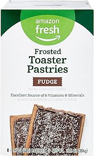 Amazon Fresh, Frosted Fudge Toaster Pastries, 8 Count