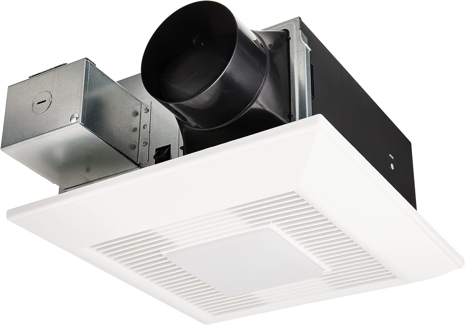 Panasonic FV-0511VFL1 WhisperFit DC Retrofit Ventilation Fan with Light, Dimmable LED Light and Nightlight, 50, 80 or 110 CFM, Quiet Energy Star Certified Energy-Saving Ceiling Mount Fan-0