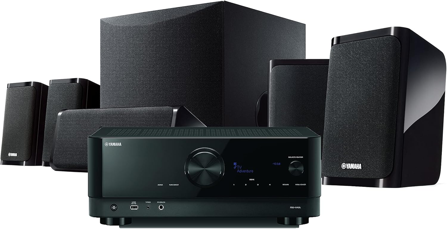 Yamaha YHT-5960U Home Theater System with 8K HDMI and MusicCast-0