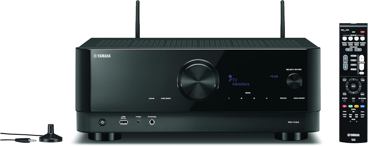 Yamaha YHT-5960U Home Theater System with 8K HDMI and MusicCast-7