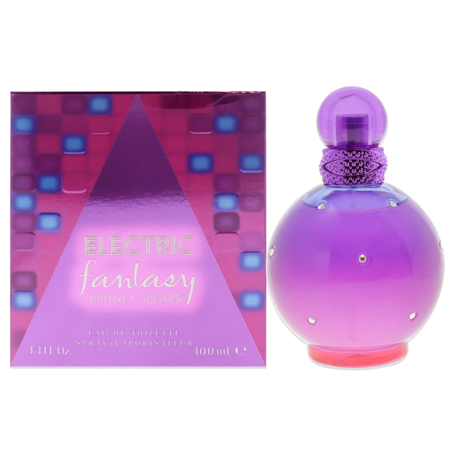 Britney Spears Electric Fantasy EDT Spray Women 3.3 oz-0