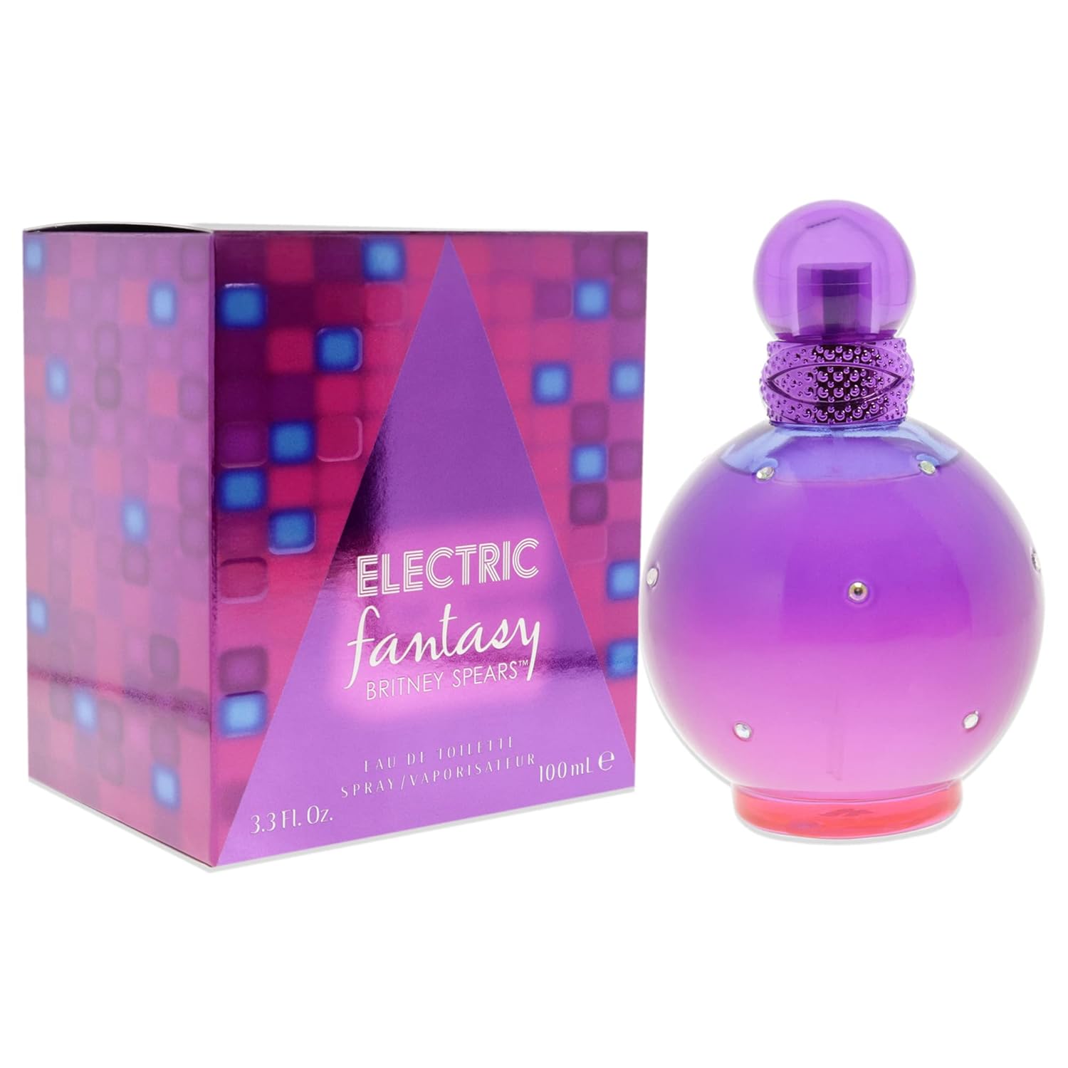 Britney Spears Electric Fantasy EDT Spray Women 3.3 oz-2