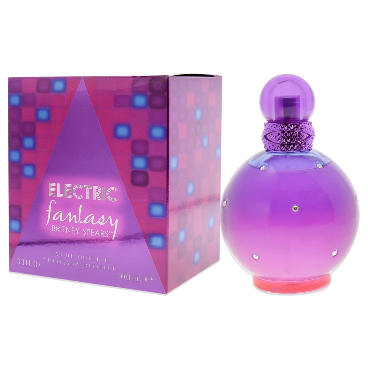 Britney Spears Electric Fantasy EDT Spray Women 3.3 oz-3