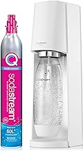 SodaStream Terra Sparkling Water Maker (White) with CO2 and DWS Bottle