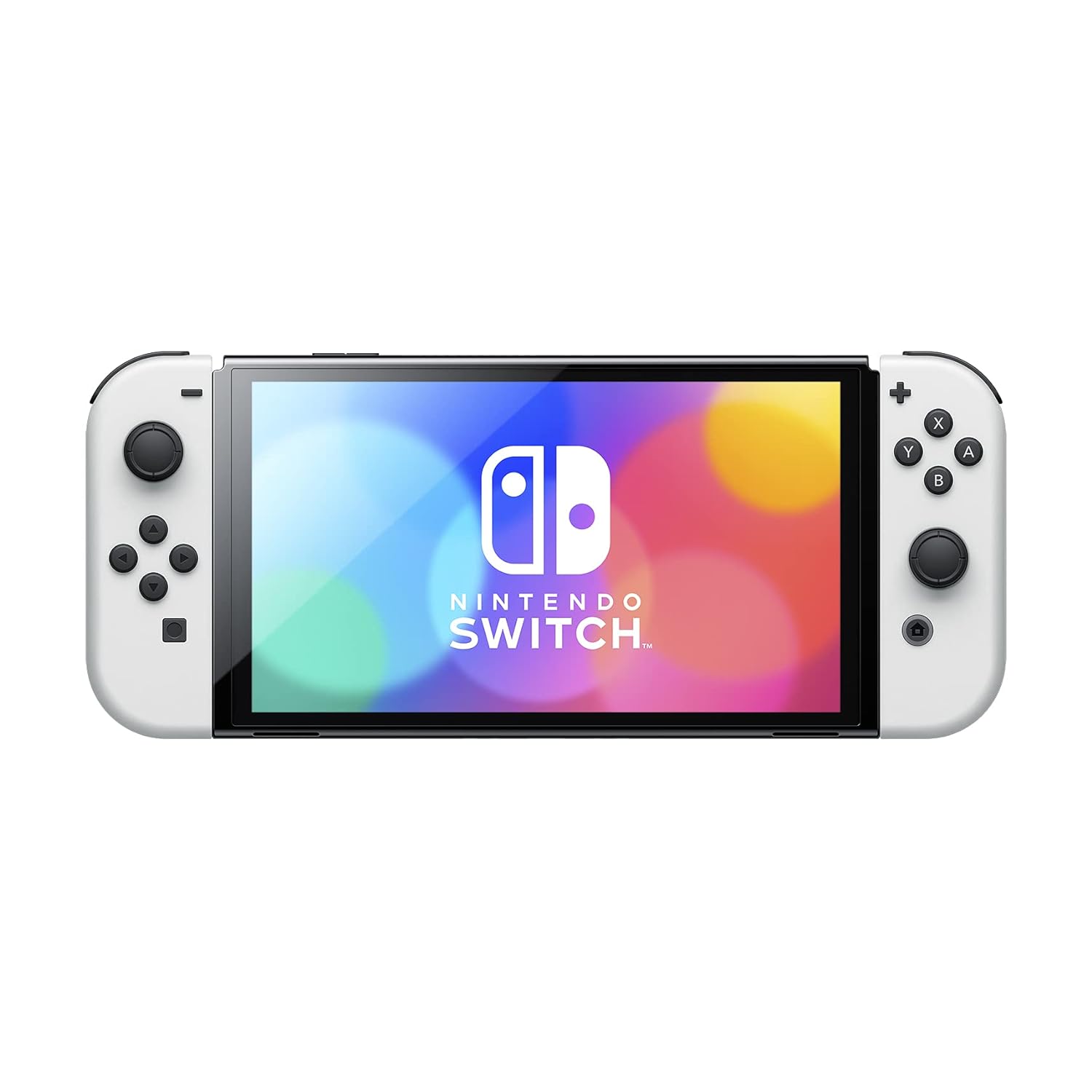 Nintendo Switch (OLED model) with White Joy-Con-2