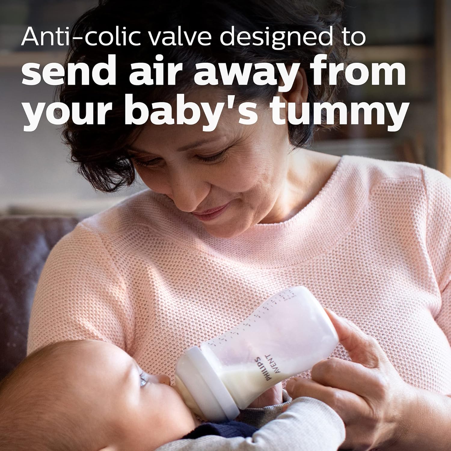 Philips AVENT Natural Baby Bottle with Natural Response Nipple, Essentials Baby Gift Set, SCD839/02-13