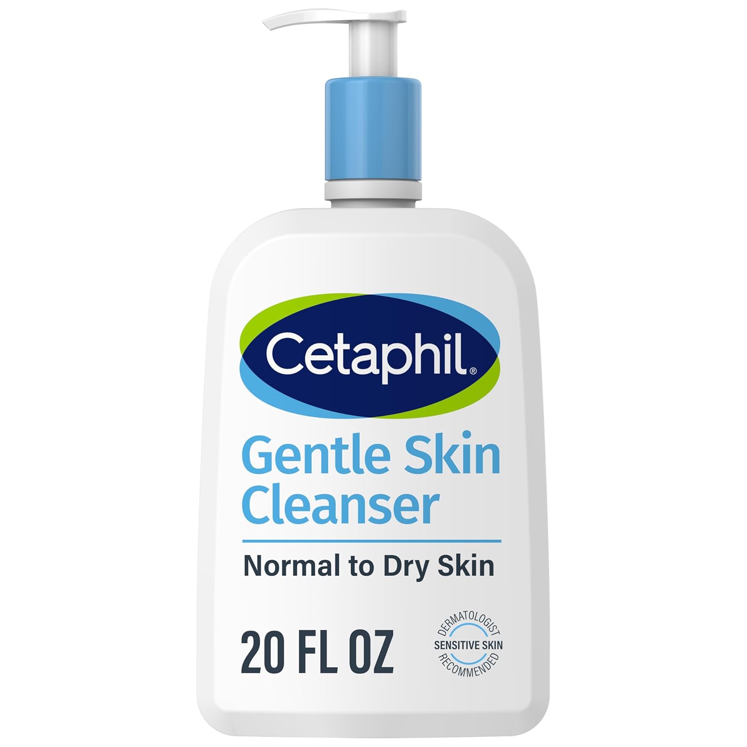 Face Wash by CETAPHIL, Hydrating Gentle Skin Cleanser for Dry to Normal Sensitive Skin, NEW 20oz, Fragrance Free, Soap Free and Non-Foaming-0