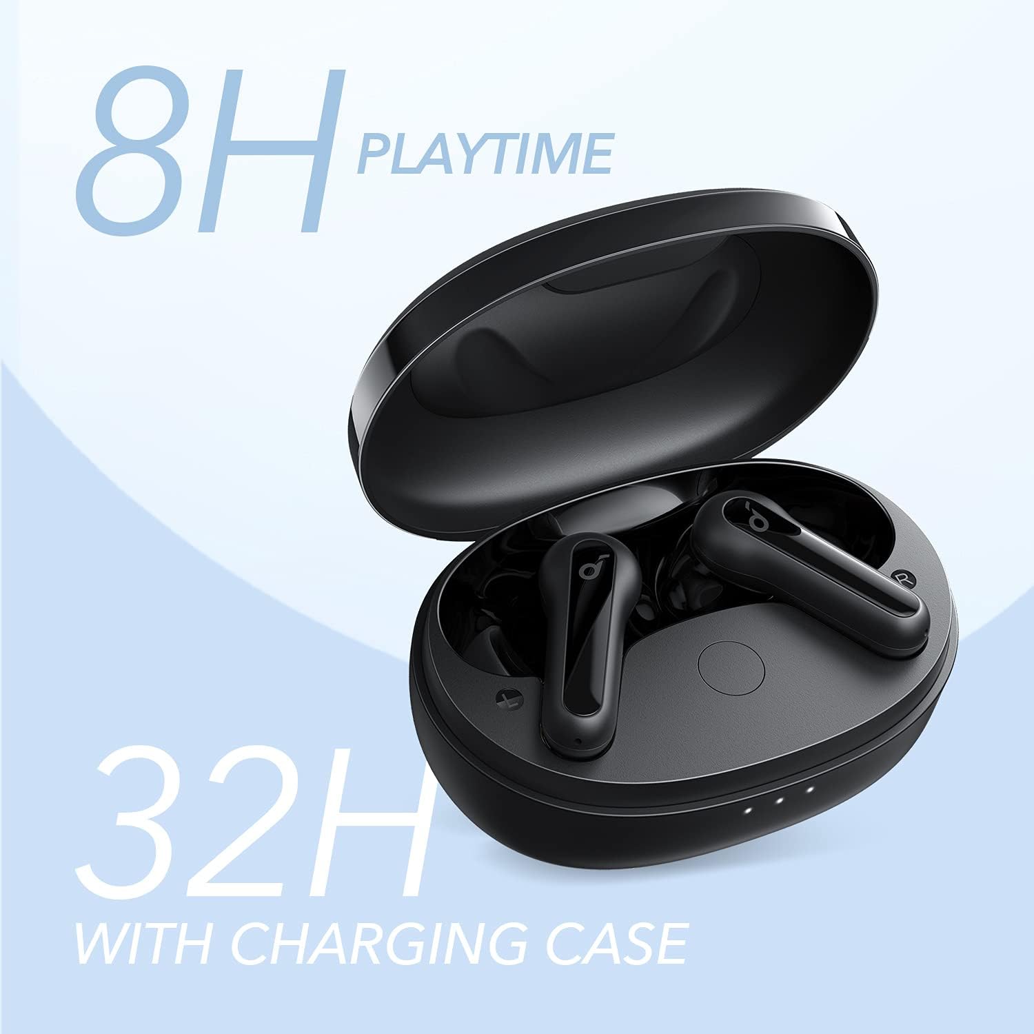 Soundcore Anker Life P2 Mini True Wireless Bluetooth 5.2 Earbuds Headphones, Black-5