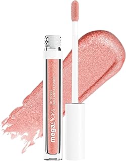 wet n wild MegaSlicks Lip Gloss, Ultra-Glossy, Vitamin-E Enriched, Ultra-Gloss High Shine Moisturizing, Cruelty-Free & Vegan - Cherish