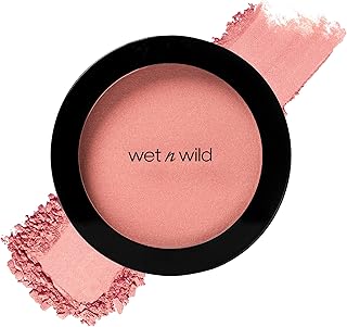 Blush By Wet n Wild Color Icon Blush Makeup, Rose Pink Pinch, Seamlessly Blendable, Natural, Buildable Glow, Silky Smooth Texture, Moisturizing Jojoba Oil