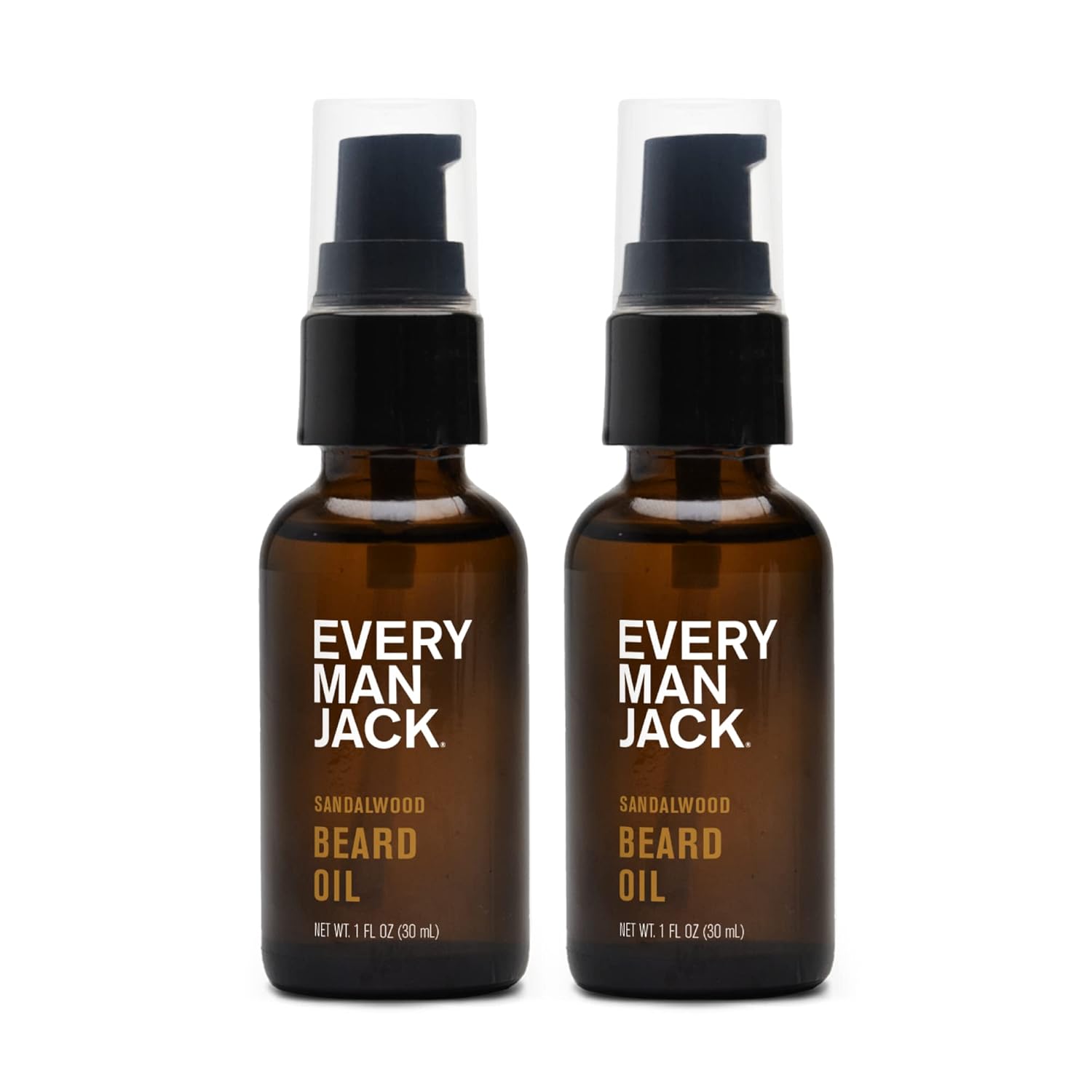 Every Man Jack Mens Beard Oil - Subtle Sandalwood Fragrance - Deeply Moisturizes and Softens Your Beard and Adds a Natural Shine - Naturally Derived with Shea Butter and Argan Oil - 1 fl oz (2 Pack)-9