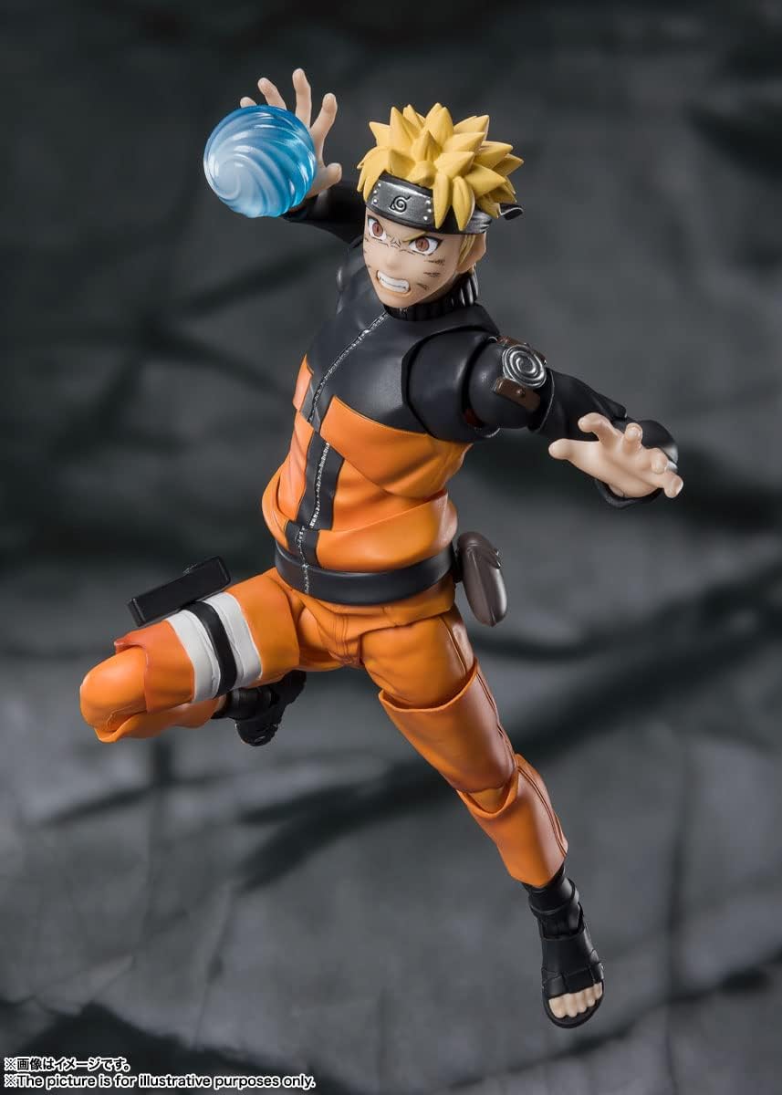 TAMASHII NATIONS - Naruto Shippuden - Naruto Uzumaki -The Jinchuriki Entrusted with Hope, Bandai Spirits S.H.Figuarts Action Figure-4