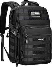 MOSISO Camera Backpack, DSLR/SLR/Mirrorless Tactical Camera Bag Case with Laptop Compartment Compatible with Canon/Nikon/Sony, Black