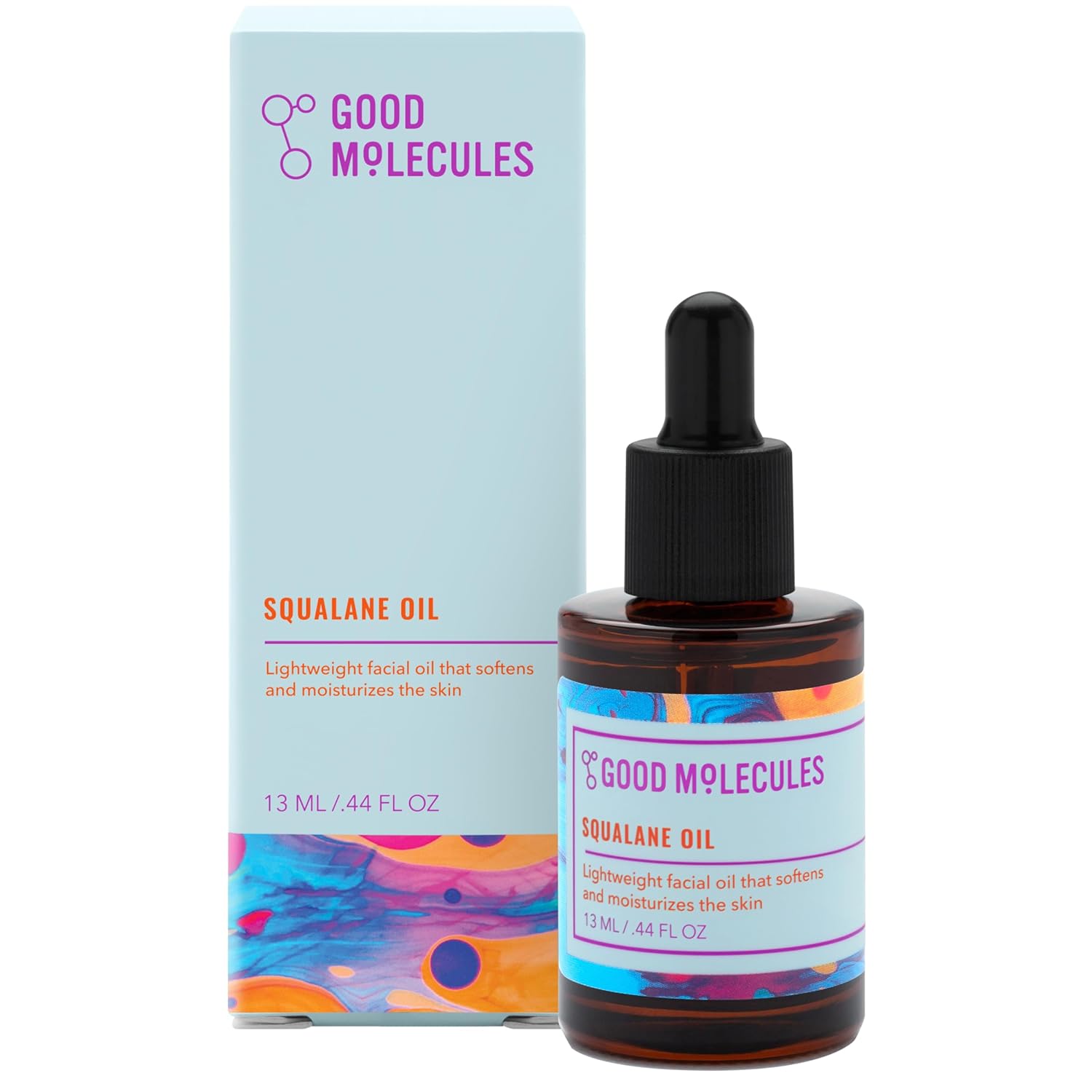 Good Molecules Squalane Oil - Moisturizer for Face, Skin, and Hair, Plumping, Firming, Anti-Aging - Skincare for Face to Hydrate and Calm the Skin-0