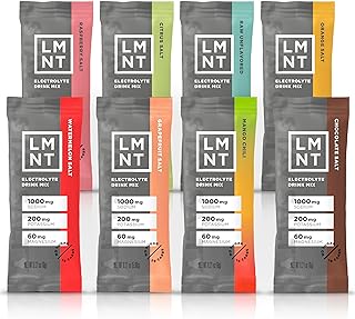 LMNT Zero Sugar Electrolytes - Sample Pack | Drink Mix | 8-Count